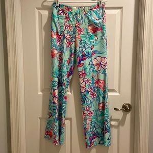 Aryeh size S flamingo, pants with pockets. Resortwear softest pants ever!